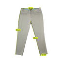 Ana Sousa Blue-Trim Cotton Chino Jeans