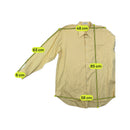 Christian Dior Yellow Cotton Button Up Shirt