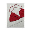 Hand Crocheted Halter Triangle Knit Top