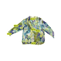 Multicolor Floral Print Button-Up Shirt
