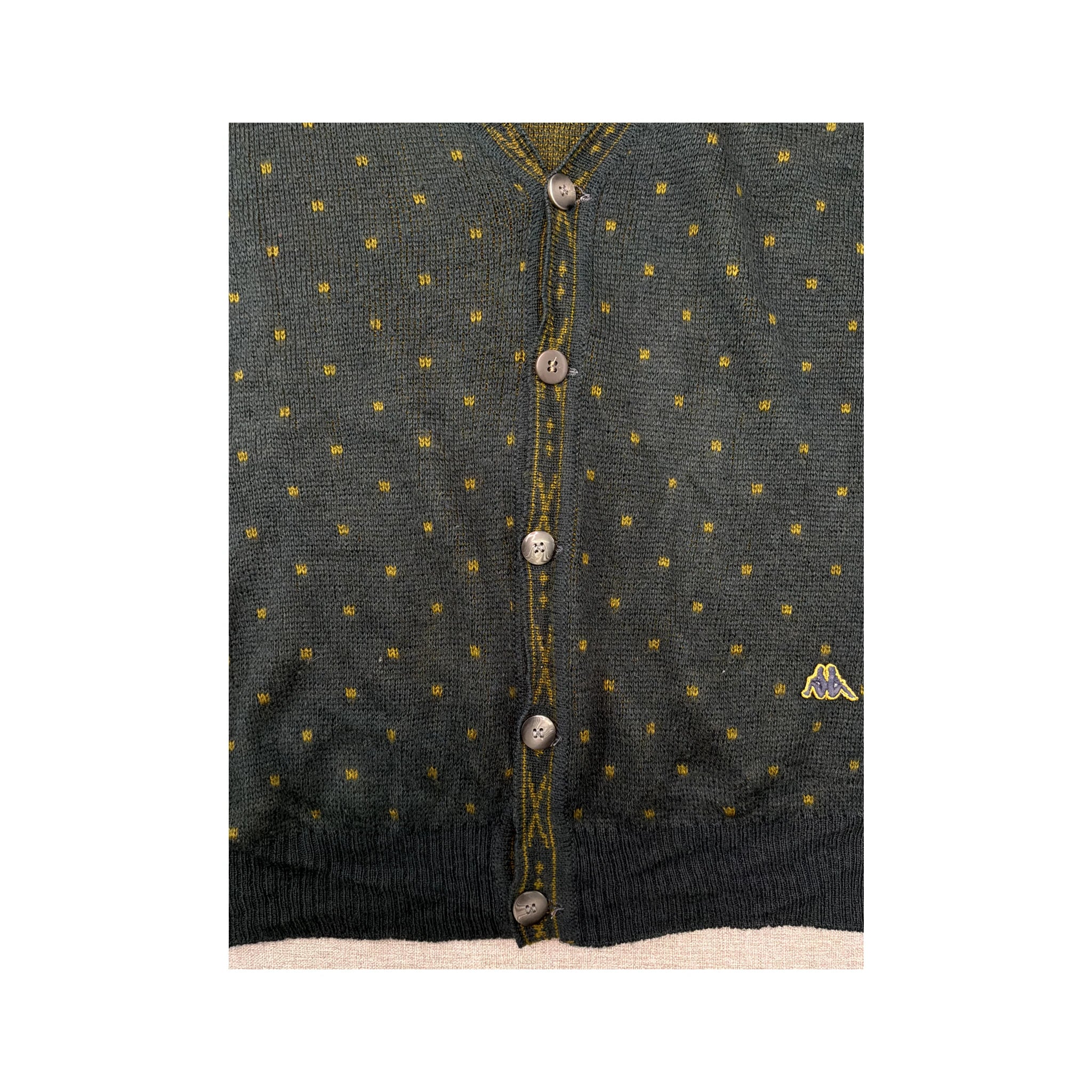 Robe di Kappa Polka Dot Knit Cardigan