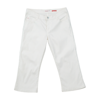 Miss Sixty Low Rise Cropped White Pants