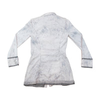 Elly Embroidered Studded Button Up Shirt