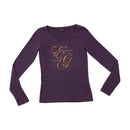 GANT Elliot Gant Studded Logo Long Sleeve T-shirt