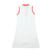 Fred Perry Contrast Trim Cotton Piqué Sleeveless Polo Dress