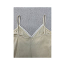 Mezzo Linen Slip Dress with Lace Trim
