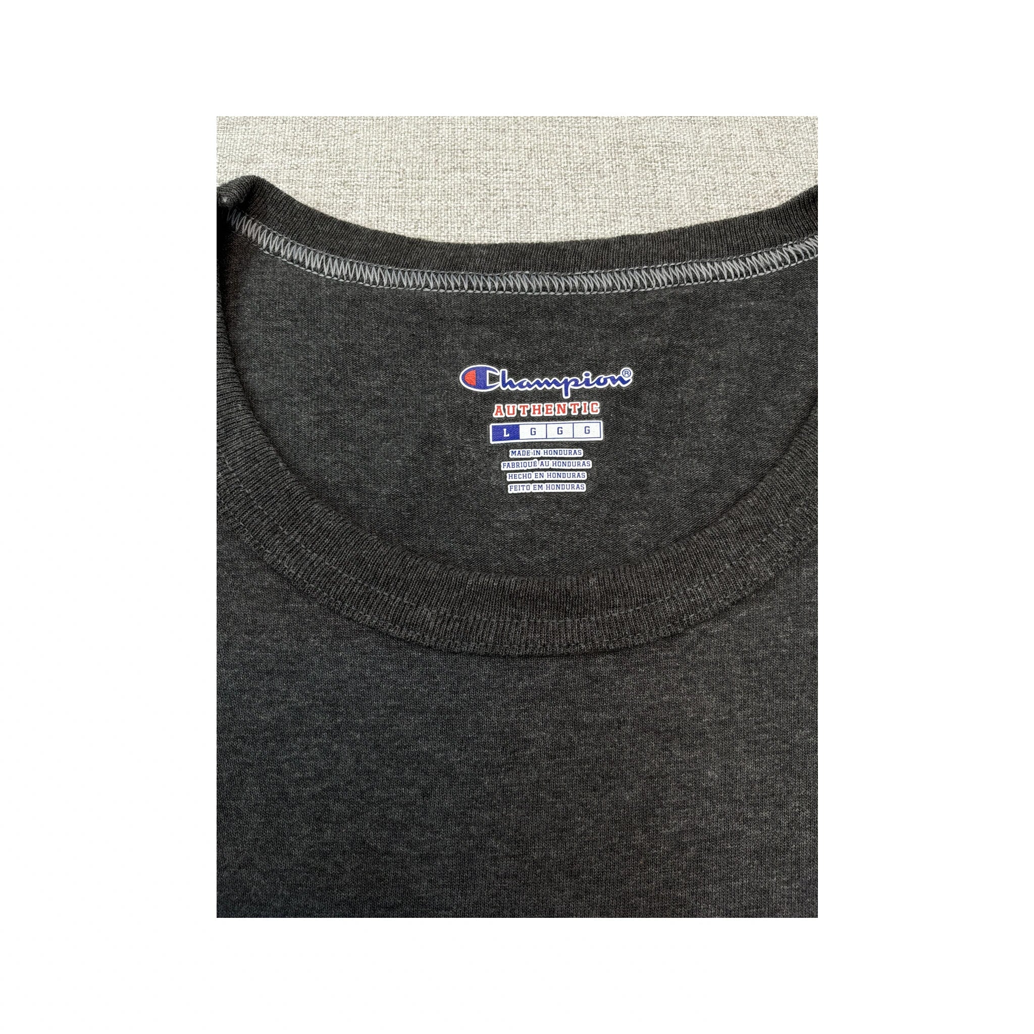 Champion Heather Gray Logo Tank Top