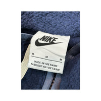 Nike Vintage Navy Sherpa Zip-Up Fleece