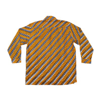 Camisa Golden Fish vintage com estampado geométrico