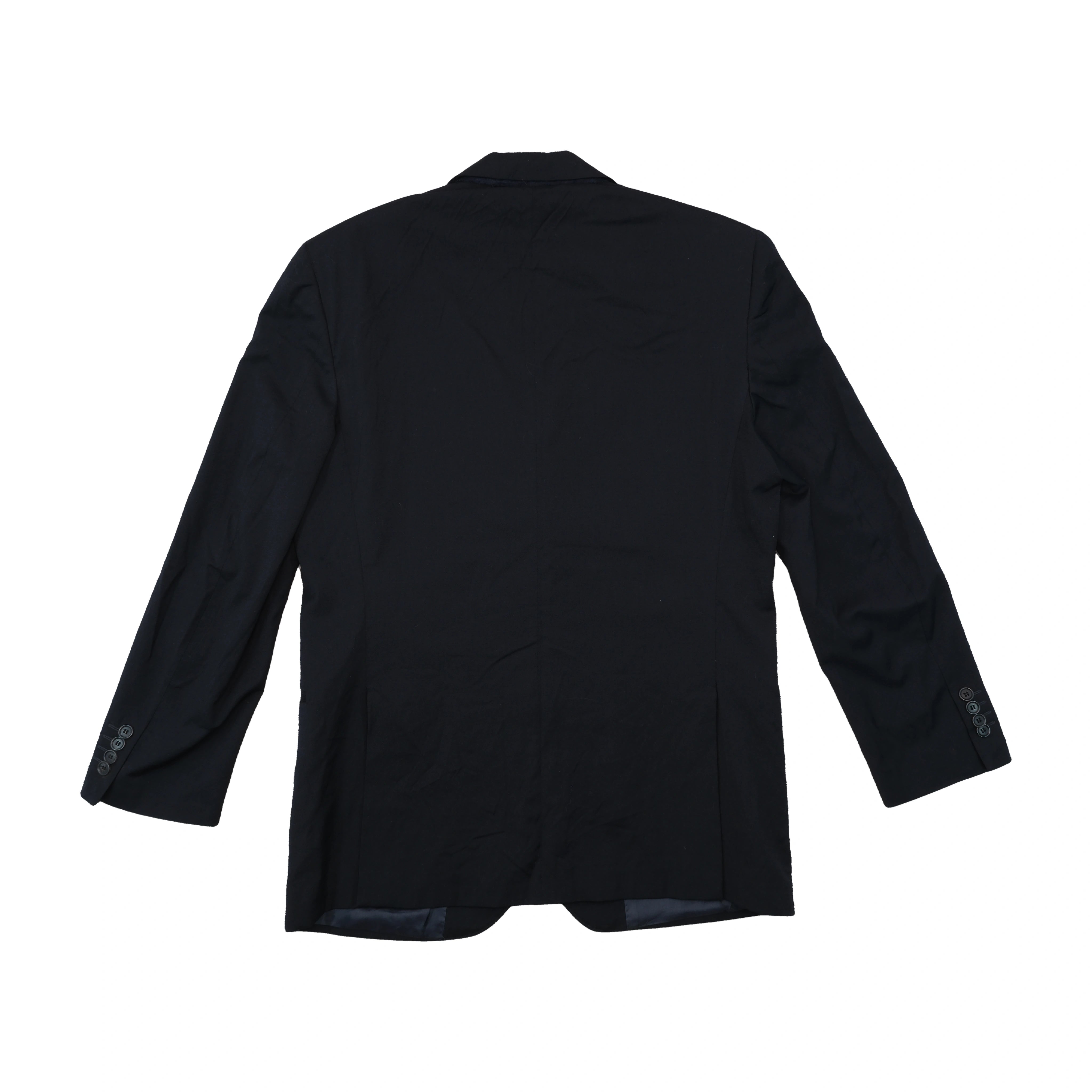 Blazer Ing. Loro Piana preto de Três Botões