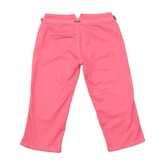 GUESS Jeans Pink Cropped Cotton Capri Pants