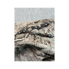 Cristinaeffe Embellished Snake Print Silk Blouse