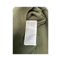 Nike Olive Green Cotton Blend Pullover Fleece Hoodie