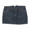 Liu Jo LIU JEANS Stretch Cotton Dark Wash Denim Mini Skirt