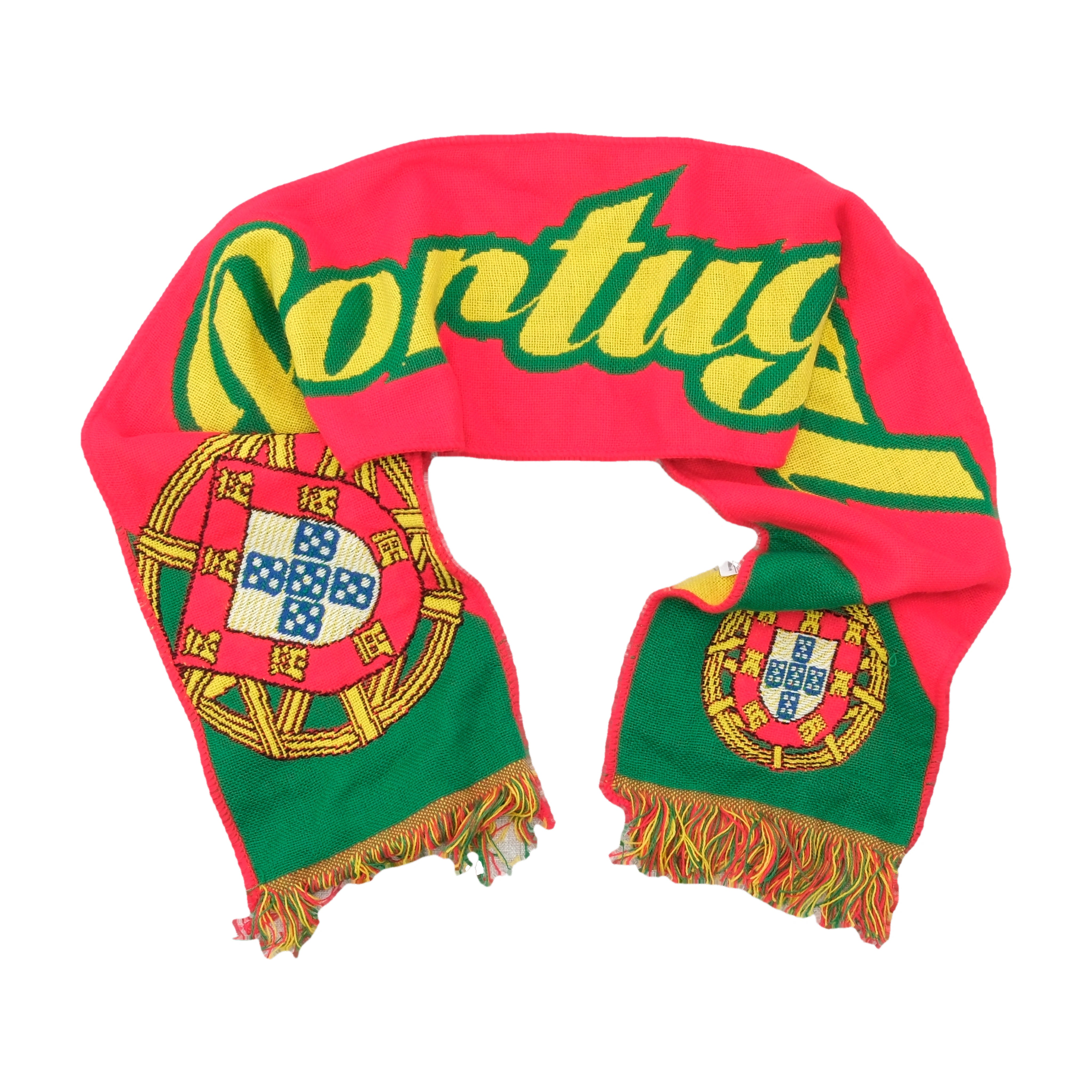 Portugal Crest Knit Scarf