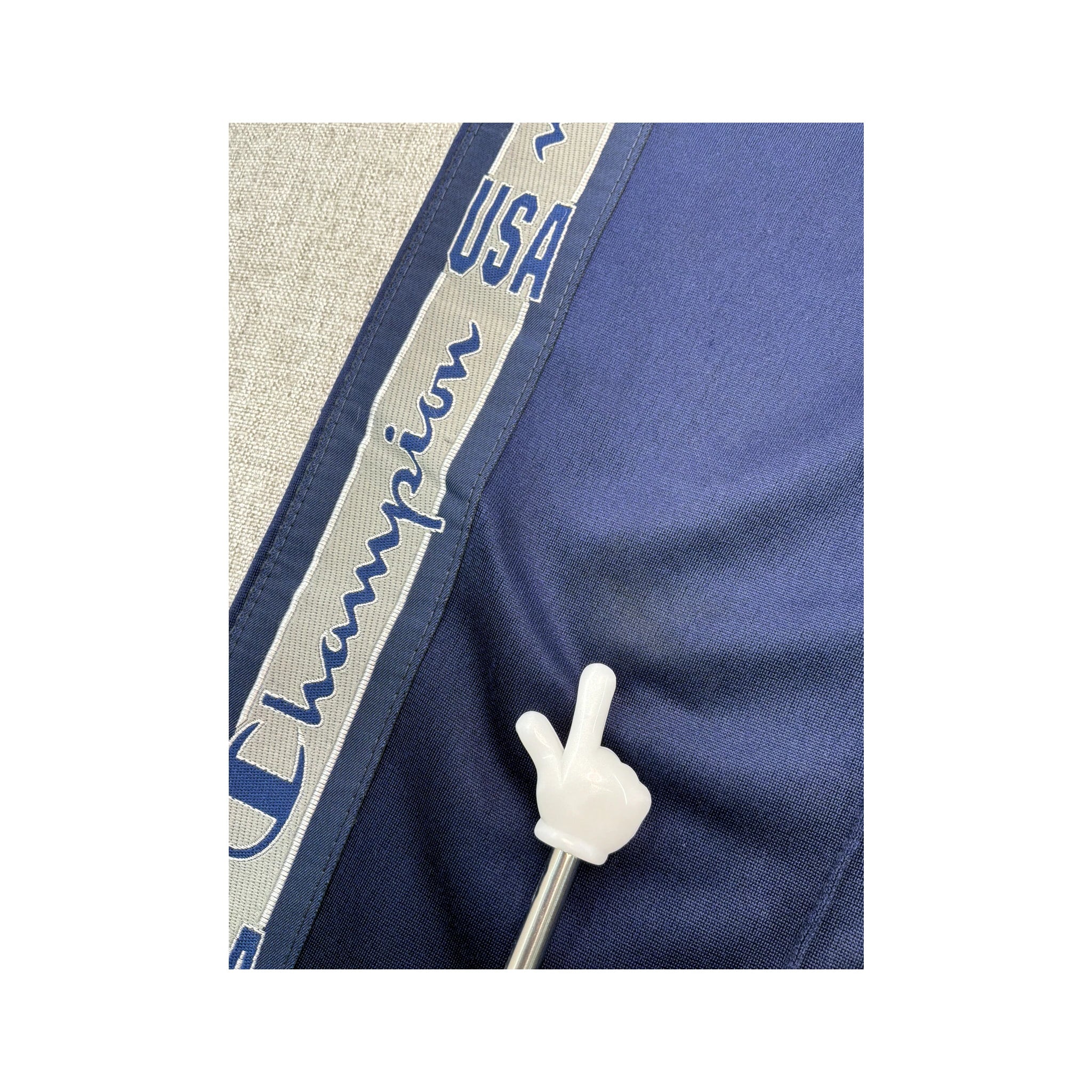 Champion USA Vintage Logo Tape Track Pants