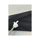 Casaco de malha cropped Gilgamesh Transparente