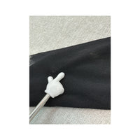 Casaco de malha cropped Gilgamesh Transparente