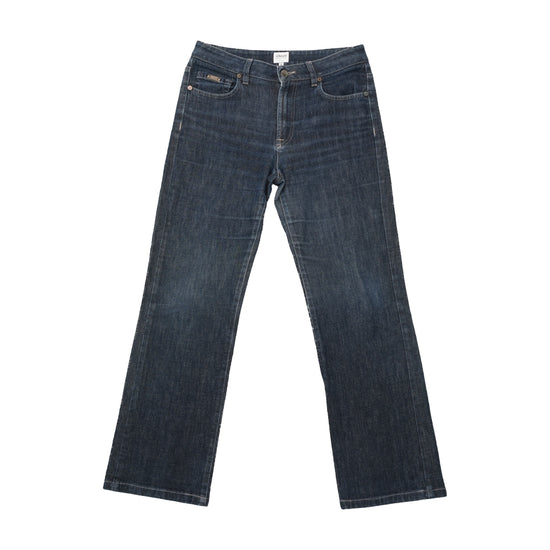 Armani Collezioni Dark Wash Straight Leg Jeans