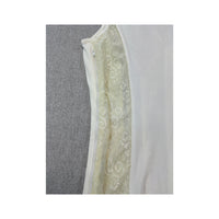 Cristina Effe Lace Up Lace Panel Sleeveless Blouse