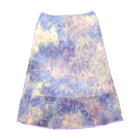 Saia Midi Linha a roxa Tie-Dye