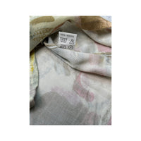Abstract Painterly Print Viscose Short Sleeve Shirt