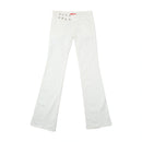 White Flared Sailor Pants