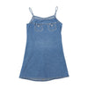 Mini vestido Lingerie Diesel em ganga