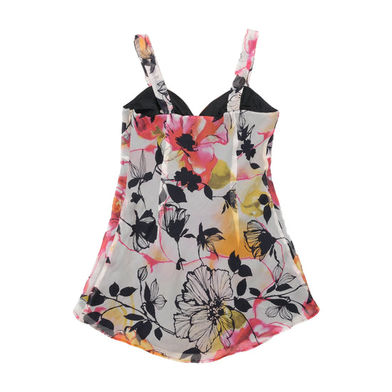 Diana Gallesi Floral Silk Tank Top