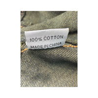 WANT Dark Green Cotton Denim Trucker Jacket