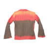 Americo Tavar Tie Front Dip Dye Linen Blouse
