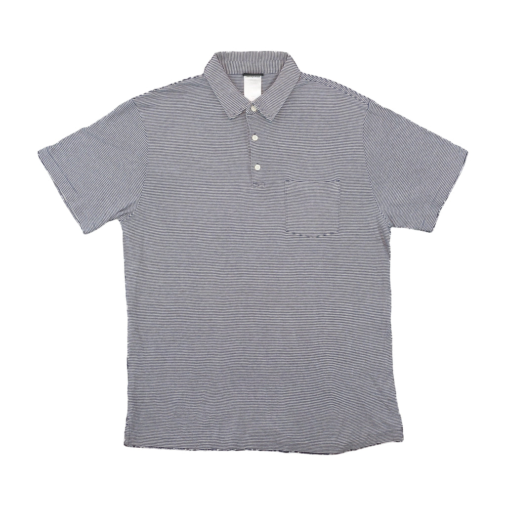 Polo Patagonia em algodão Orgânico às riscas com Bolso
