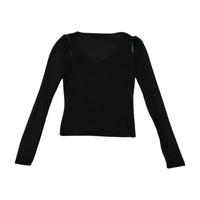 Rossella Sport Vintage Black Sheer Sequin Detail Polyester Blouse