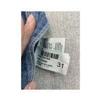 Dondup Light Wash Cotton Denim Mini Skirt