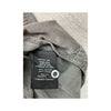 Volcom Gray Cotton Corduroy Snap Front Shirt