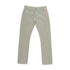 Marithé + François Girbaud Beige Embroidered Flap Pocket Five-Pocket Jeans
