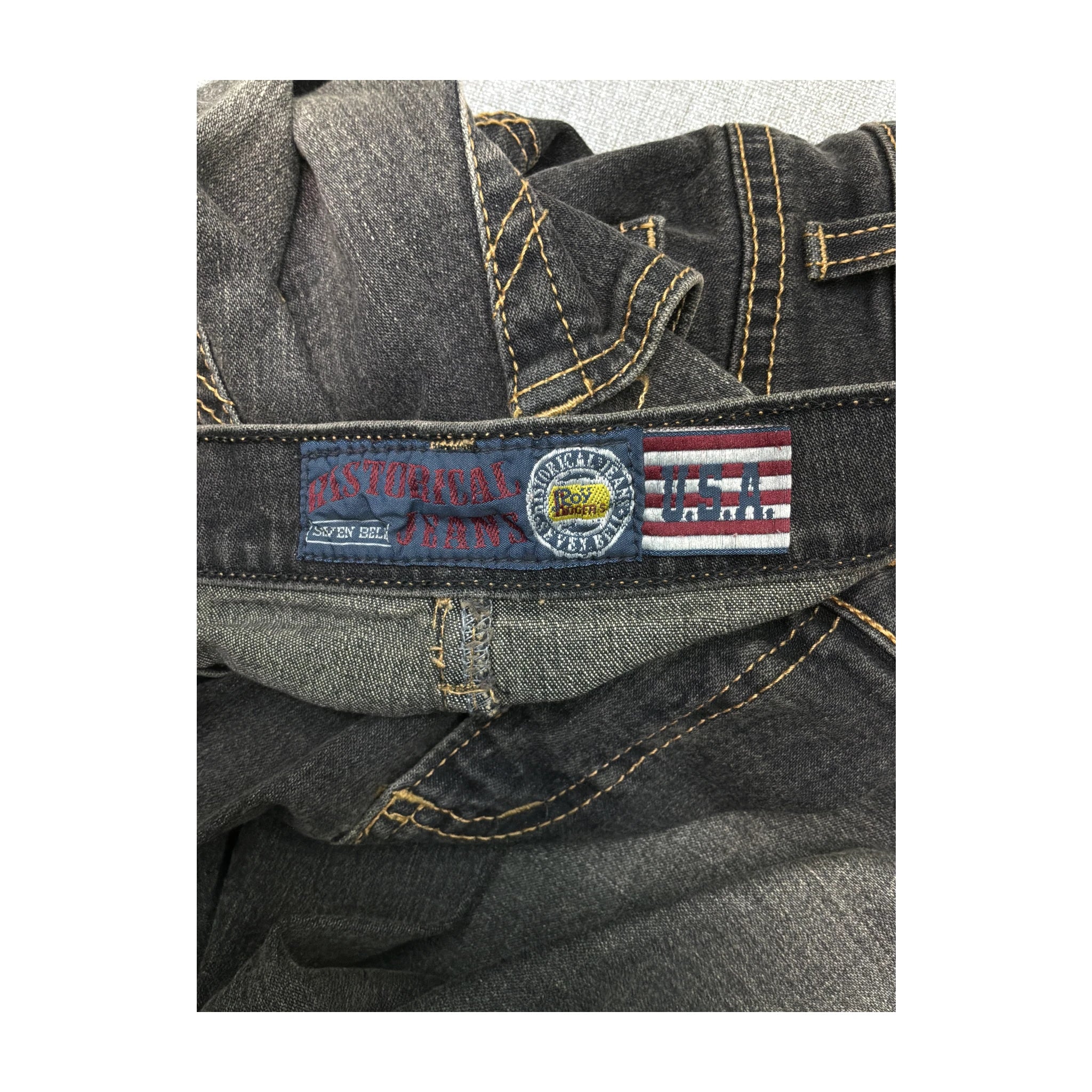 Roy Rogers Dark Wash Denim Pencil Skirt