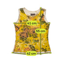 GURU Beaded Floral Cotton Tank Top
