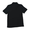 Diadora 100% Cotton Black Piqué Polo Shirt