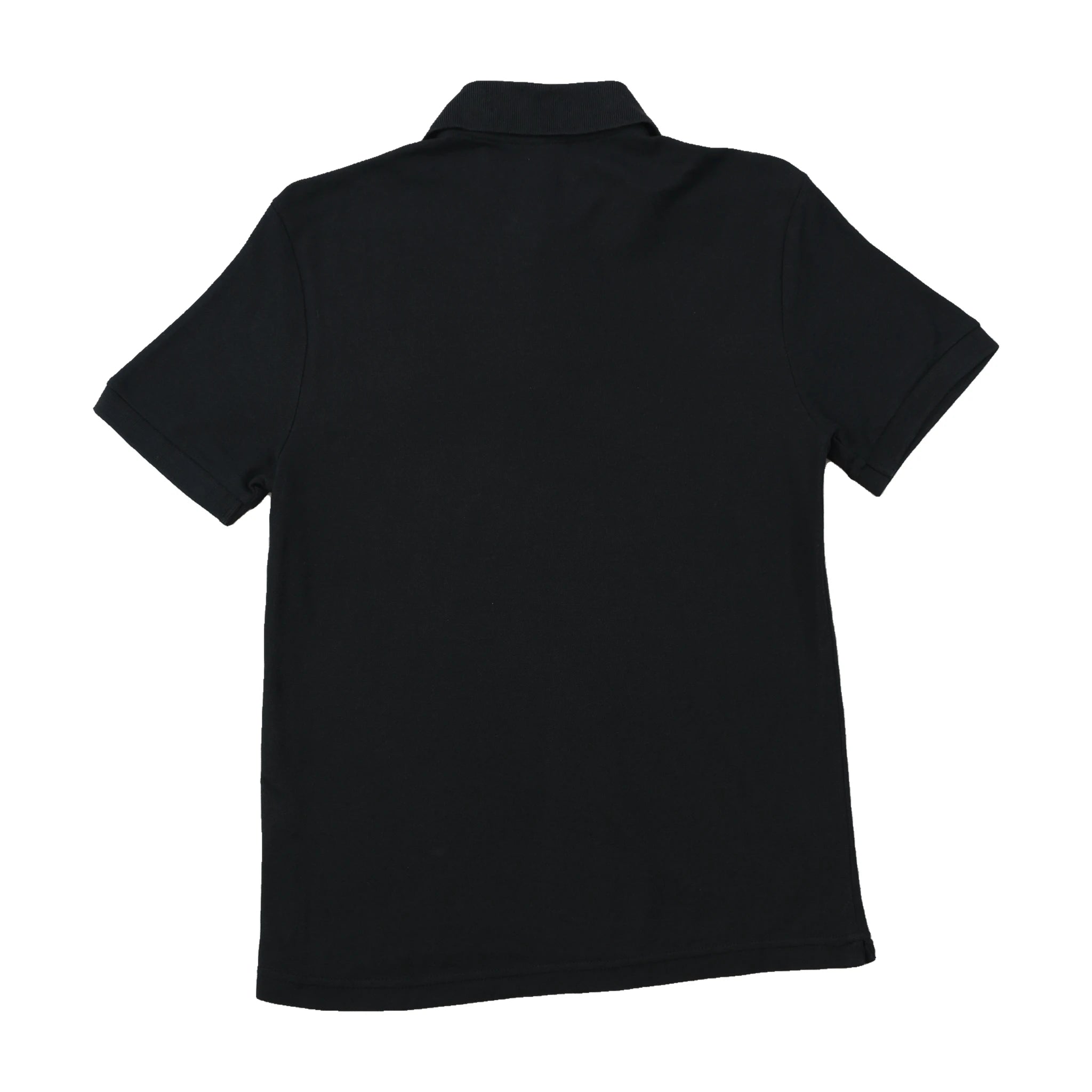 Diadora 100% Cotton Black Piqué Polo Shirt