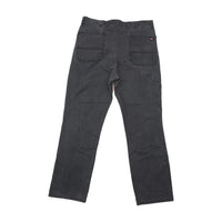Calças de carpinteiro Dickies vintage pretas de trabalho