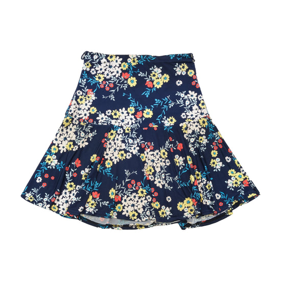 Floral Navy Skirt