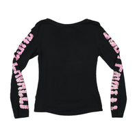 Just Cavalli Floral Graphic Long Sleeve T-shirt