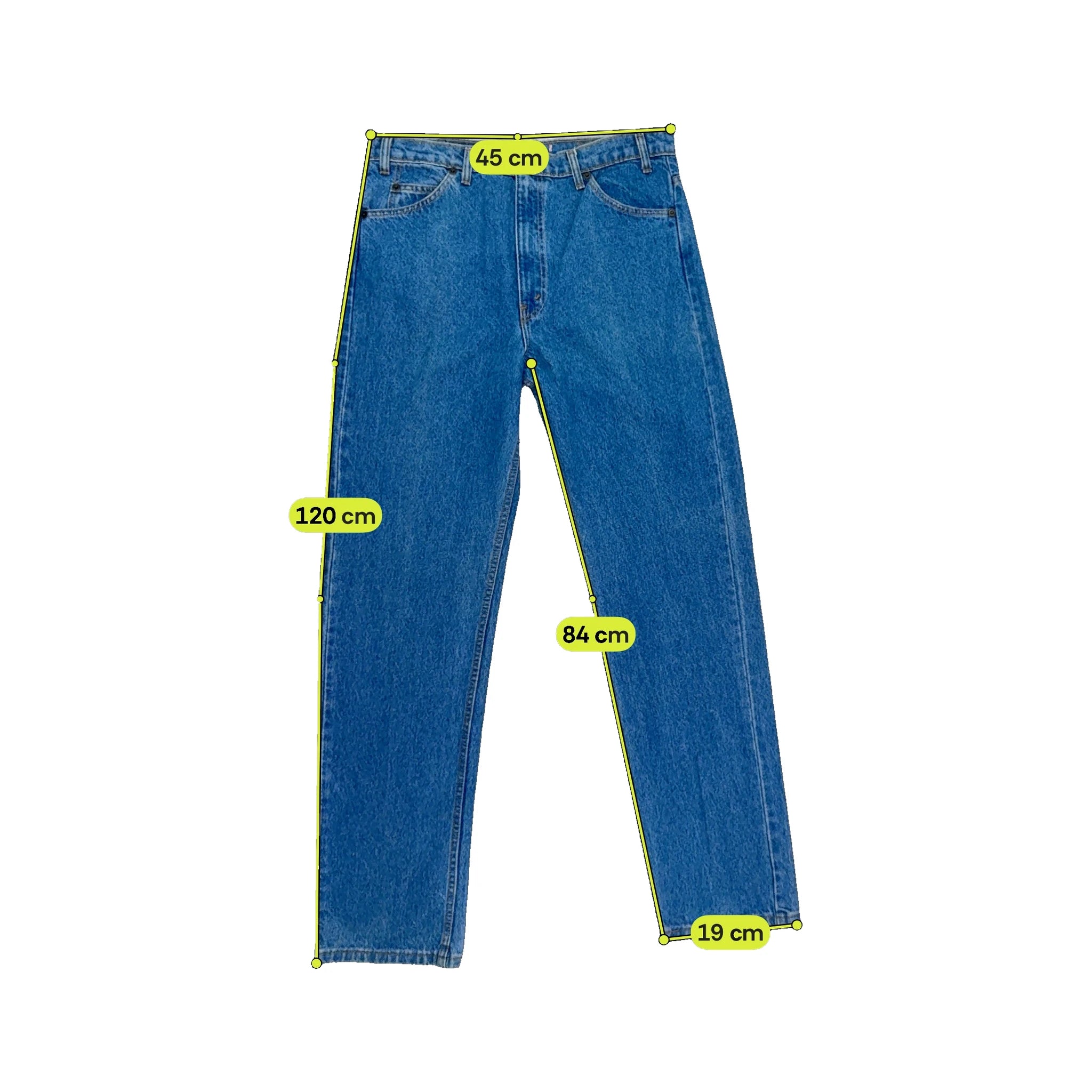 Levi Strauss &amp; Co. Orange Tab Light Wash Straight Fit Jeans