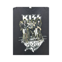 T-shirt de Banda KISS Alive 35 com estampado nos Dois Lados
