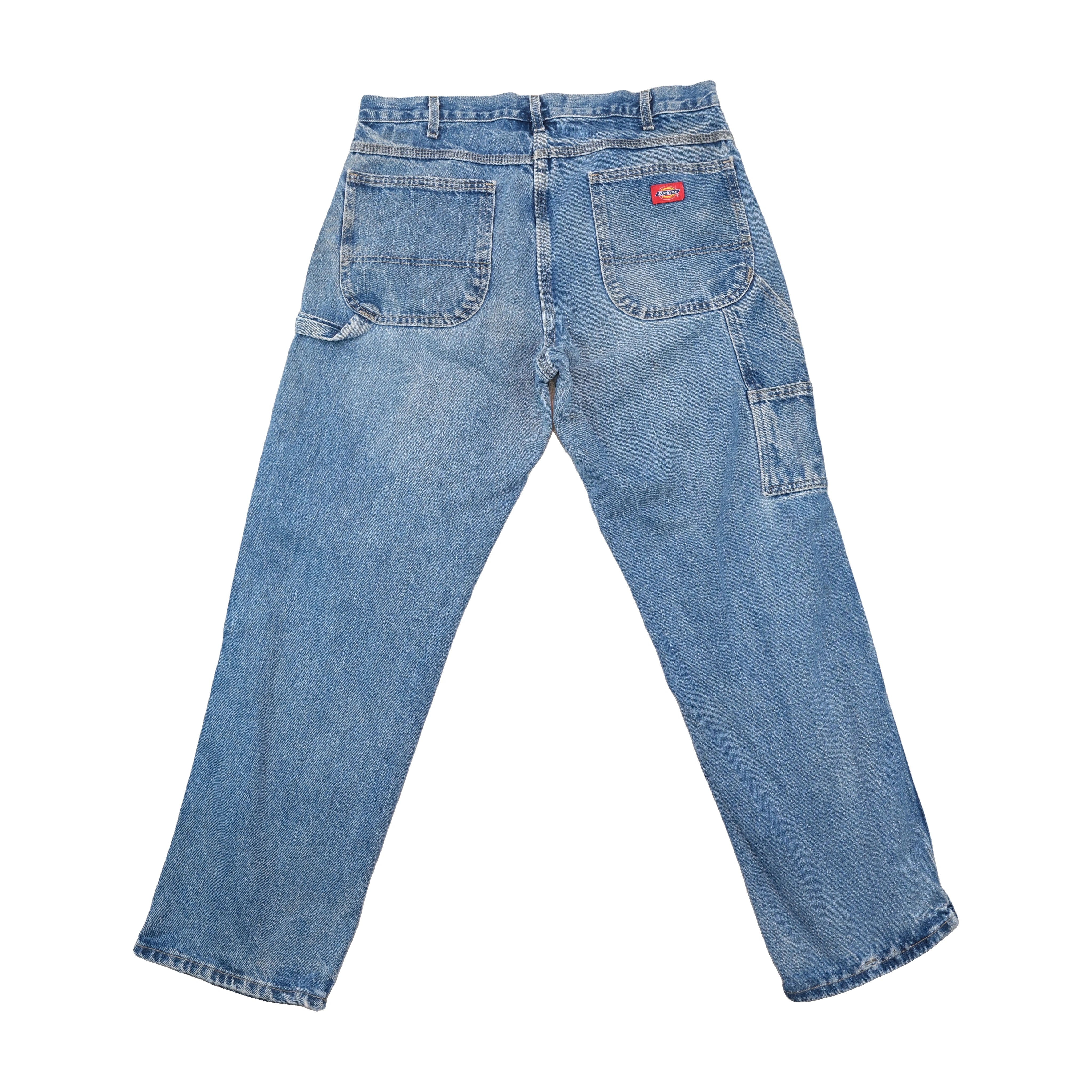 Dickies Vintage Faded Cotton Denim Carpenter Pants