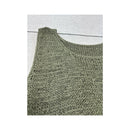 Vintage Olive Knit Beaded Tank Top