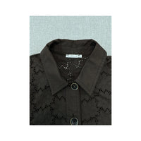 Marella Floral Eyelet Cotton Jacket
