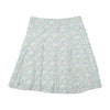 Benotti floral smocked panel skirt