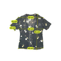 Floral Print Button Up Shirt